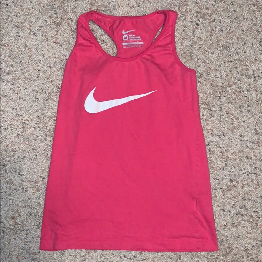 Pink Nike Tank Top